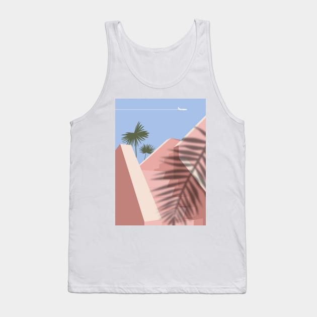 Boho travel art. Morocco #2 Tank Top by GreekTavern